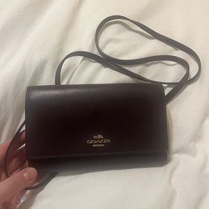 Mini Coach crossbody purse
